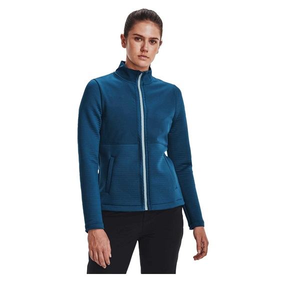 Under Armour Storm Daytona FZ Damen Sweatshirt, petrol blue
