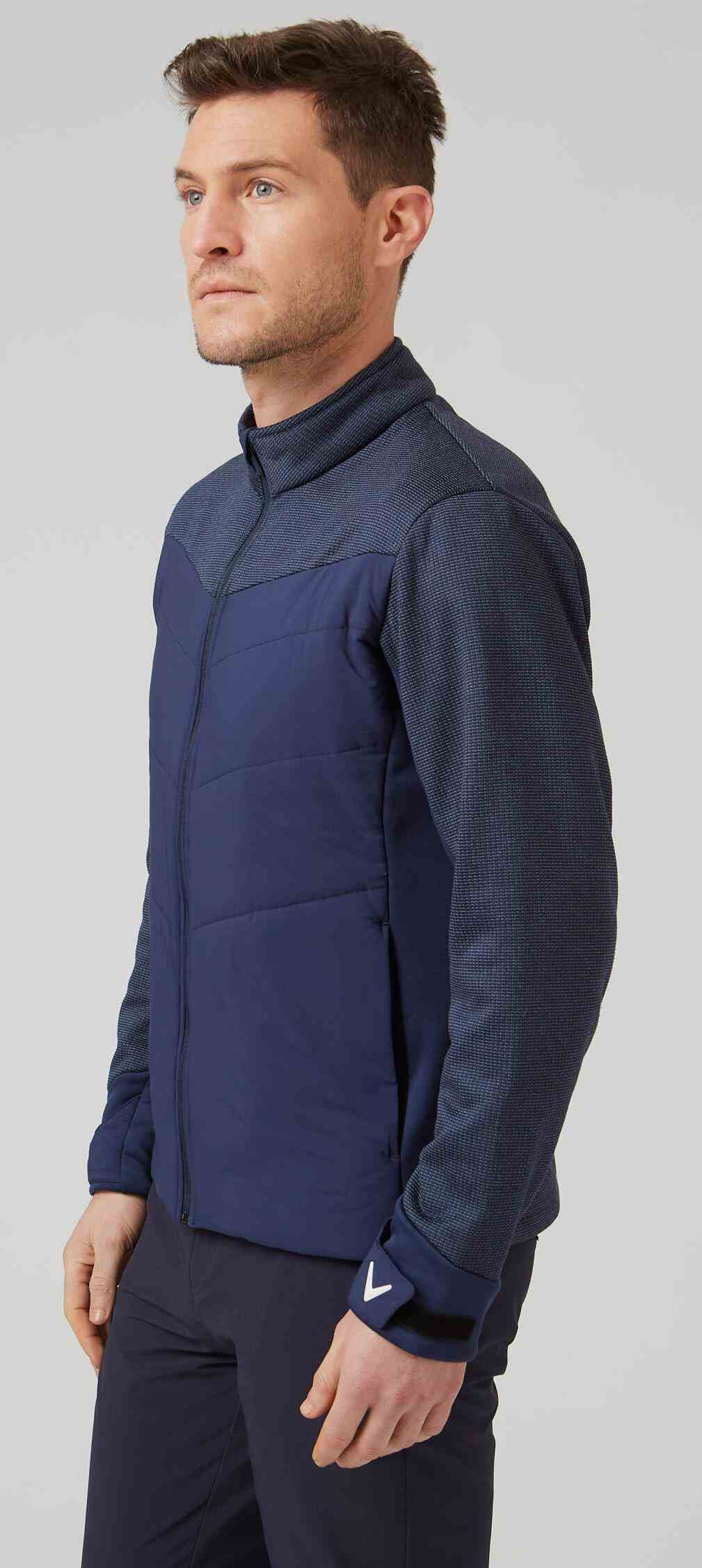 Callaway Mixed Primaloft Insulated Herrenjacke, dunkelblau