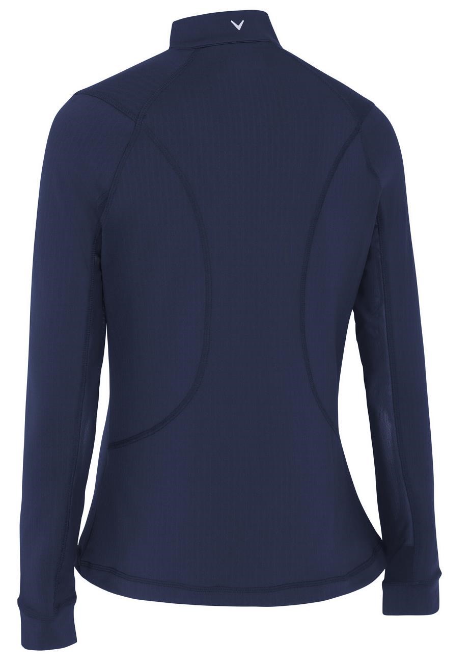 Callaway 1/4 Zip With Chev Front Seams Damen Sweatshirt, dunkelblau