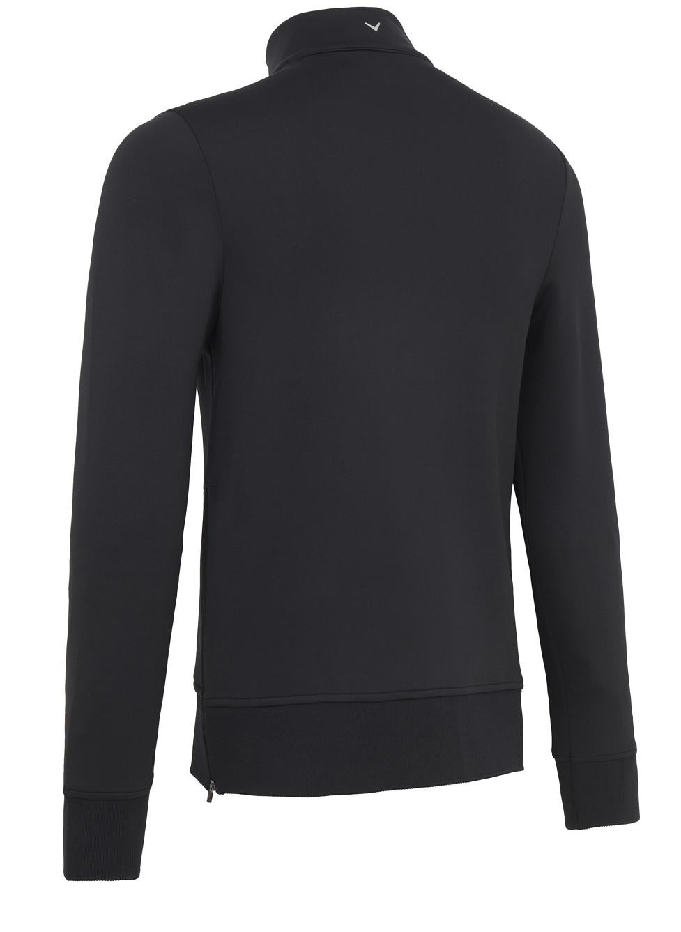 Callaway LS 1/4 Midweight Fleece Crossover Damen Sweatshirt, schwarz