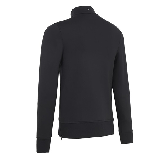 Callaway LS 1/4 Midweight Fleece Crossover Damen Sweatshirt, schwarz