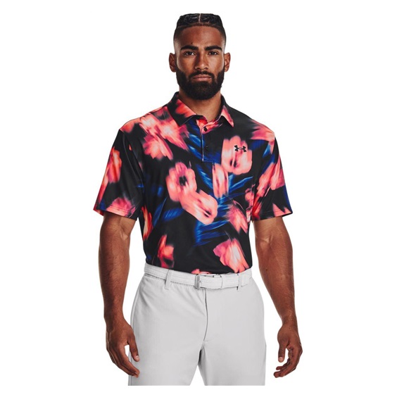Under Armour Playoff 2.0 Herren Poloshirt, schwrz