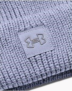 Under Armour Halftime Ribbed Pom Mütze, Aurora Purple