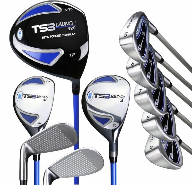 U.S. Kids Golf TS3-51 (130cm) v15 10-Club Junior Combo Golfset