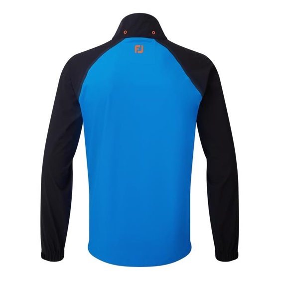 FootJoy Hydrotour Waterproof Herrenjacke, blau/schwarz/orange