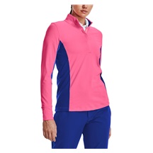 Under Armour Storm Midlayer 1/2 Zip Damen Sweatshirt, rosa
