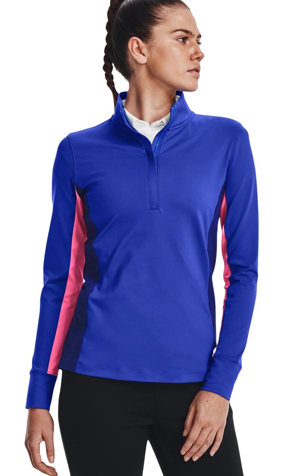 Under Armour Storm Midlayer 1/2 Zip Damen Sweatshirt, dunkelblau