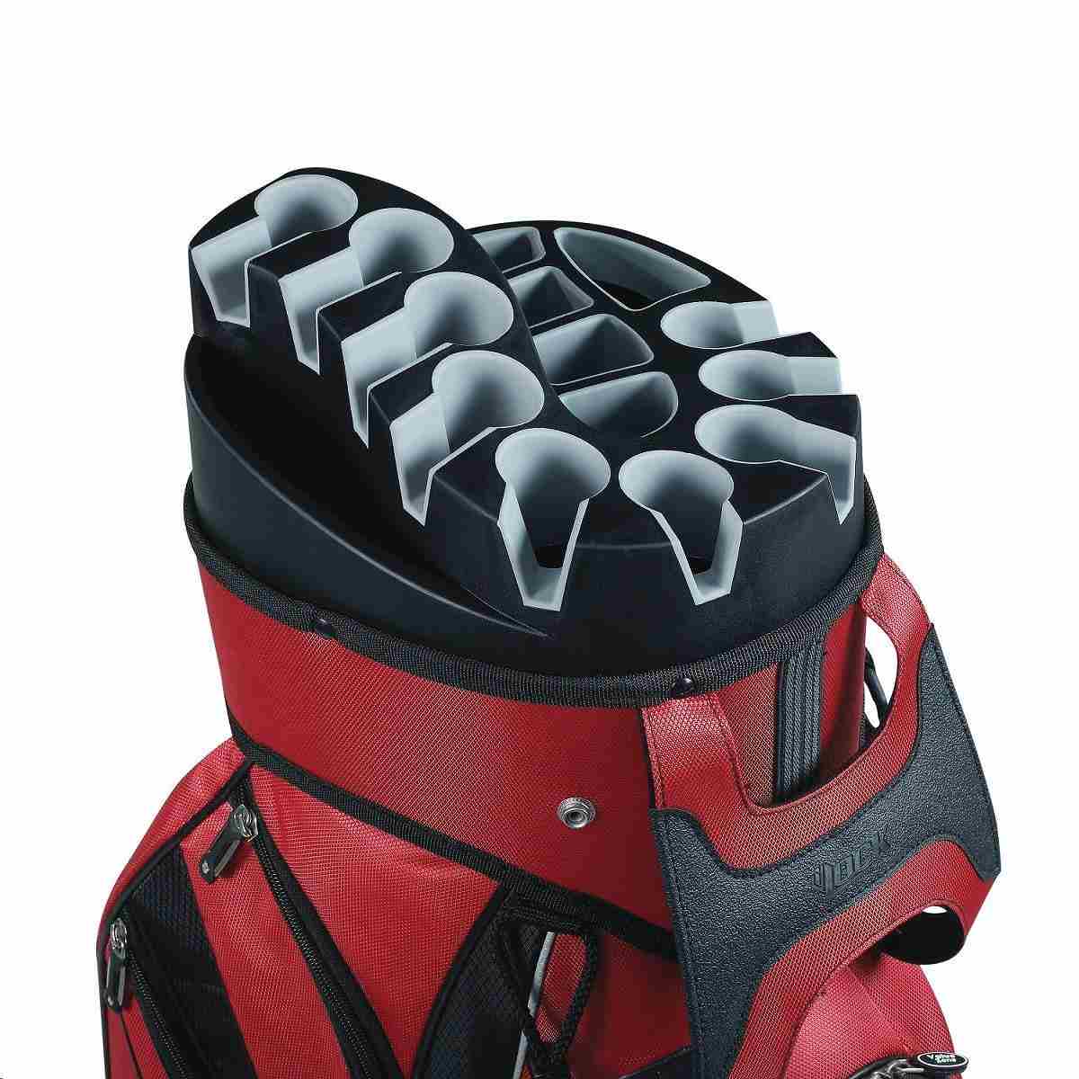 Wilson Staff I Lock Cart Bag Rot schwarz Golf Brothers de Wilson Staff I Lock Cart Bag Rot schwarz Golf Brothers de