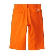 Puma Golf Tech Junior Golf Shorts, orange
