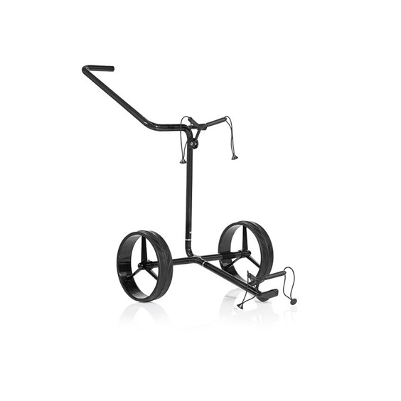 JuCad Carbon Shadow 2-rädrig Manuell Golftrolley + Tragetasche