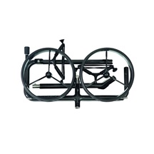 JuCad Carbon Shadow 2-rädrig Manuell Golftrolley + Tragetasche