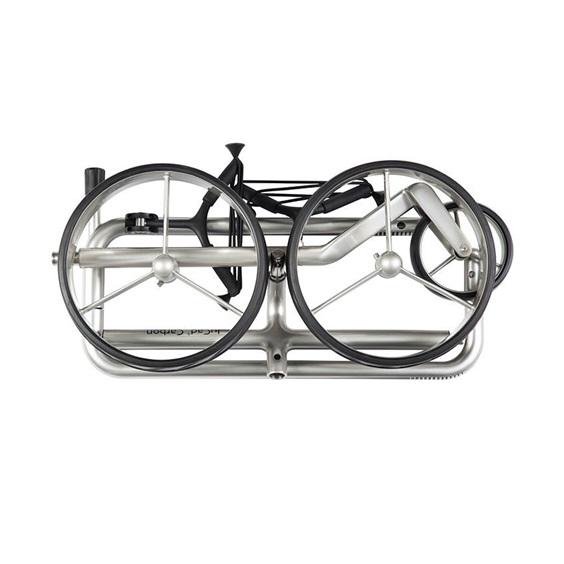 JuCad Carbon Manuell Golftrolley + Tragetasche