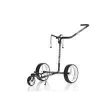 JuCad Carbon Zebra Manuell Golftrolley + Tragetasche