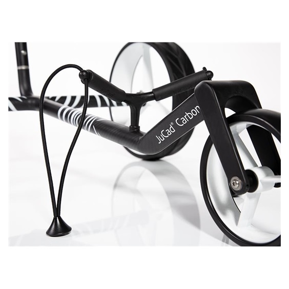 JuCad Carbon Zebra Manuell Golftrolley + Tragetasche