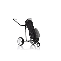 JuCad Carbon Zebra Manuell Golftrolley + Tragetasche
