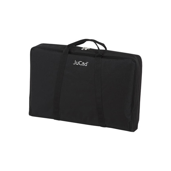 JuCad Carbon Zebra Manuell Golftrolley + Tragetasche