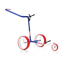JuCad Carbon USA Manuell Golftrolley + Tragetasche