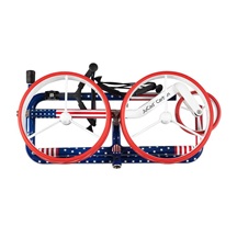 JuCad Carbon USA Manuell Golftrolley + Tragetasche