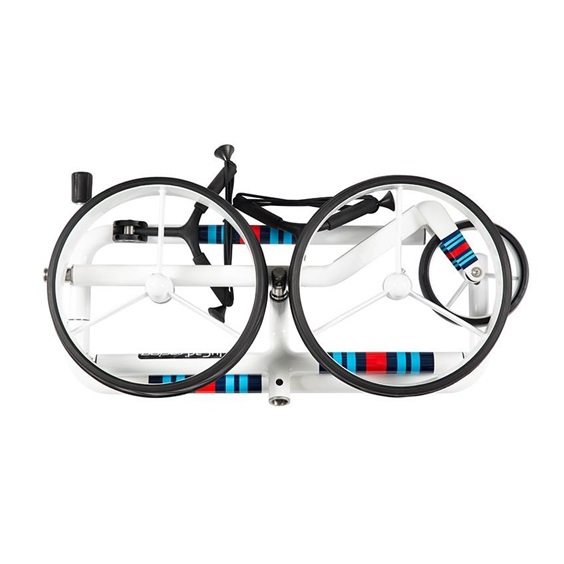 JuCad Carbon Racing Manuell Golftrolley + Tragetasche