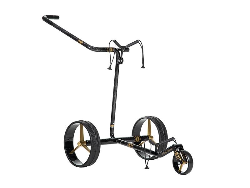 JuCad Carbon Special Manuell Golftrolley + Tragetaschea