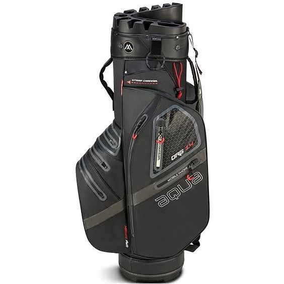 Big Max Aqua Silencio 4 Cartbag, schwarz