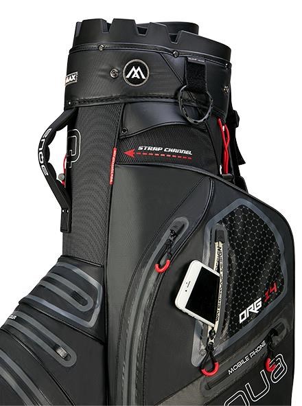 Big Max Aqua Silencio 4 Cartbag, schwarz