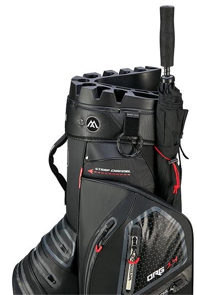 Big Max Aqua Silencio 4 Cartbag, schwarz