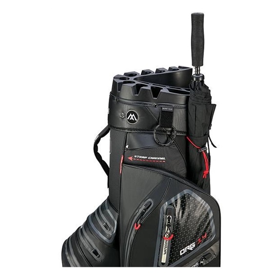 Big Max Aqua Silencio 4 Cartbag, schwarz