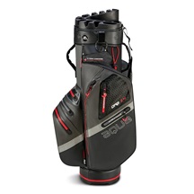 Big Max Aqua Silencio 4 Cartbag, grau/schwarz/rot