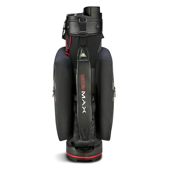 Big Max Aqua Silencio 4 Cartbag, grau/schwarz/rot