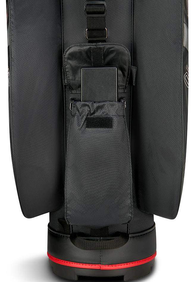Big Max Aqua Silencio 4 Cartbag, grau/schwarz/rot