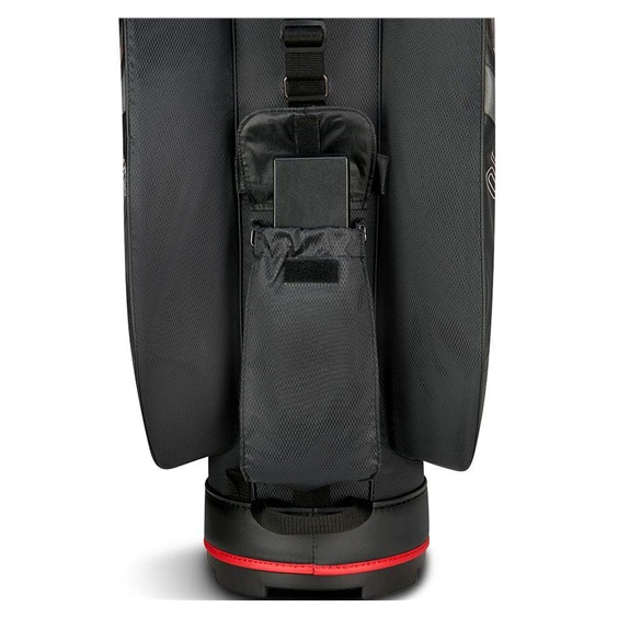 Big Max Aqua Silencio 4 Cartbag, grau/schwarz/rot