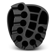 Big Max Aqua Silencio 4 Cartbag, grau/schwarz/rot