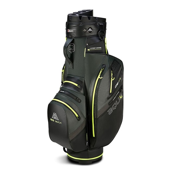 Big Max Aqua Silencio 4 Cartbag, forest grün/schwarz/limette