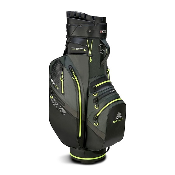 Big Max Aqua Silencio 4 Cartbag, forest grün/schwarz/limette