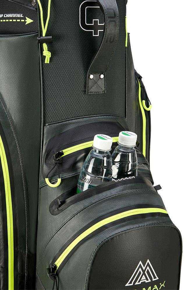 Big Max Aqua Silencio 4 Cartbag, forest grün/schwarz/limette
