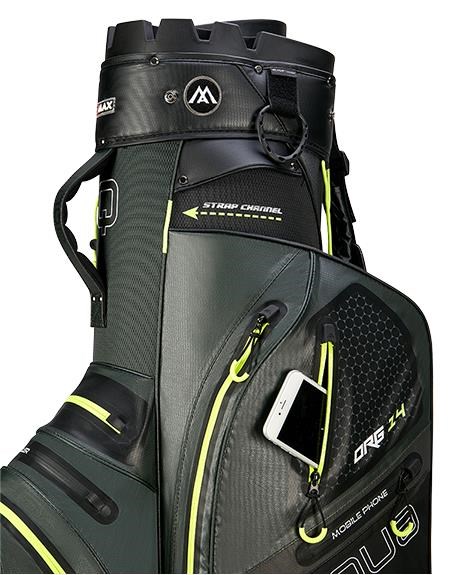 Big Max Aqua Silencio 4 Cartbag, forest grün/schwarz/limette
