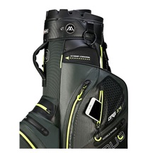 Big Max Aqua Silencio 4 Cartbag, forest grün/schwarz/limette