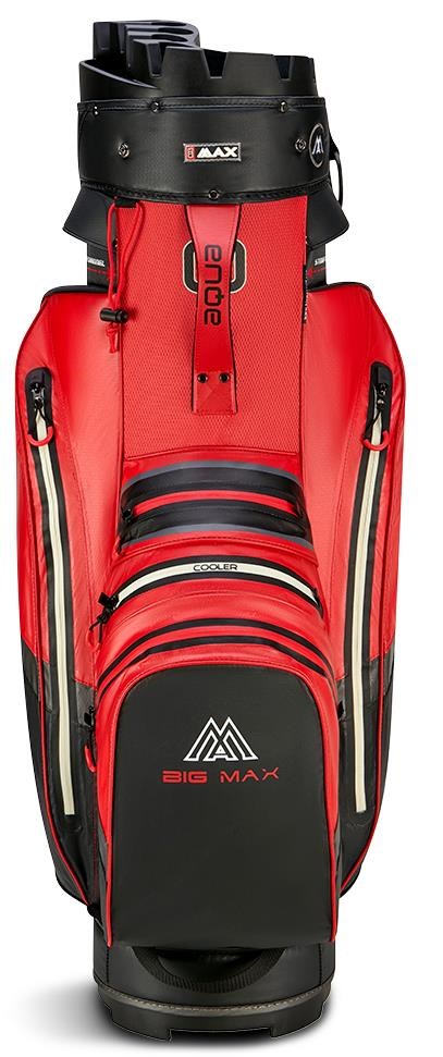 Big Max Aqua Silencio 4 Cartbag, rot/schwarz