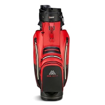 Big Max Aqua Silencio 4 Cartbag, rot/schwarz