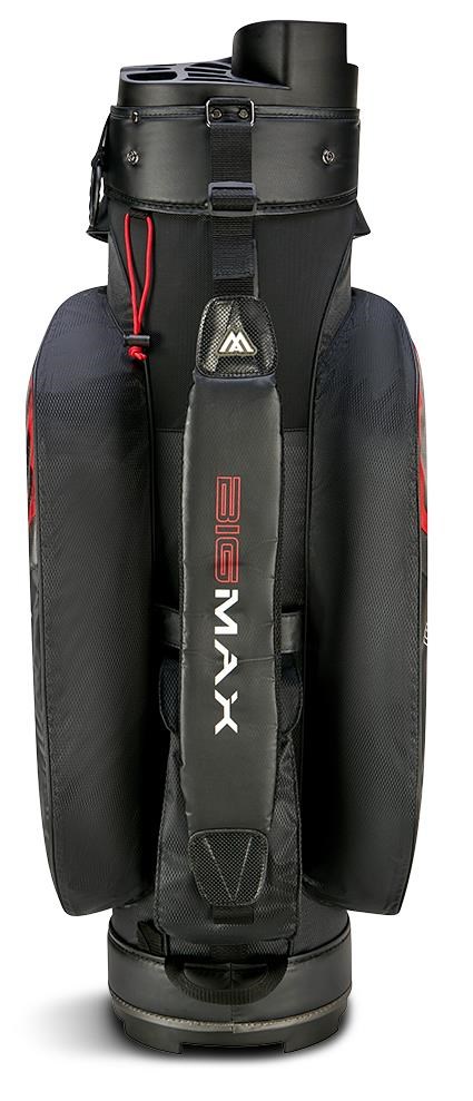 Big Max Aqua Silencio 4 Cartbag, rot/schwarz