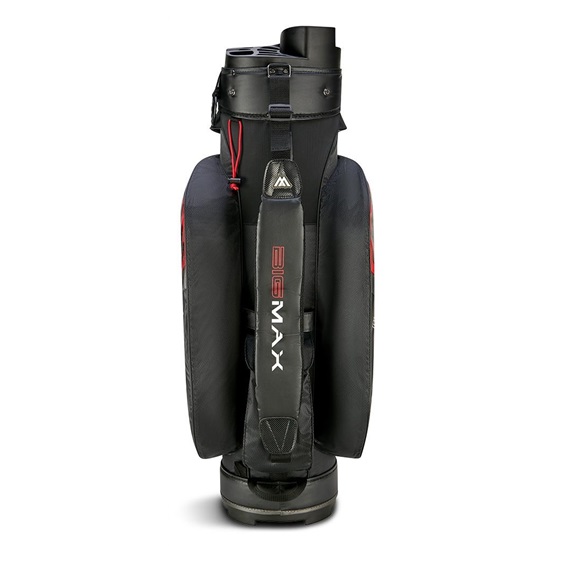 Big Max Aqua Silencio 4 Cartbag, rot/schwarz