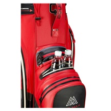 Big Max Aqua Silencio 4 Cartbag, rot/schwarz