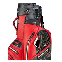 Big Max Aqua Silencio 4 Cartbag, rot/schwarz