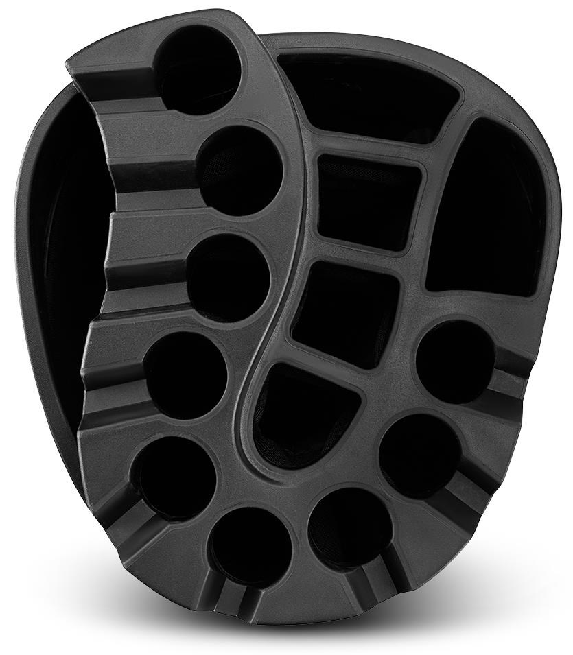 Big Max Aqua Silencio 4 Cartbag, rot/schwarz