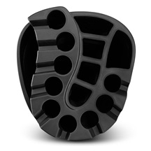 Big Max Aqua Silencio 4 Cartbag, rot/schwarz