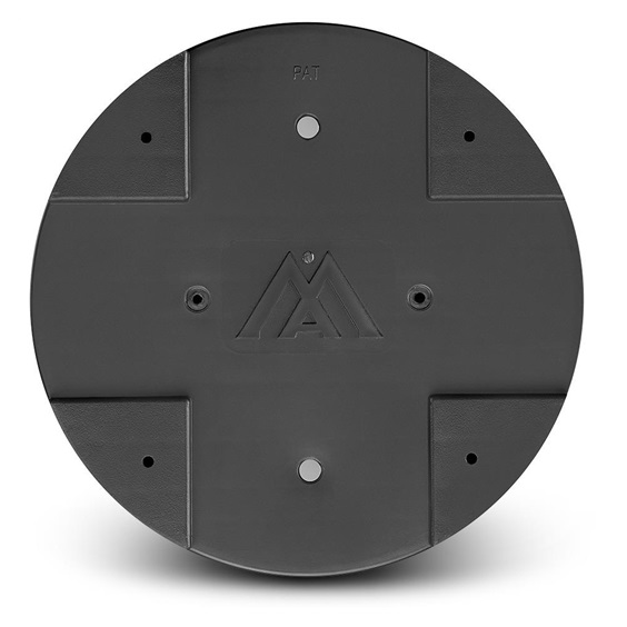 Big Max Aqua Silencio 4 Cartbag, rot/schwarz