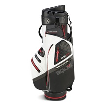 Big Max Aqua Silencio 4 Cartbag, weiss/schwarz/rot