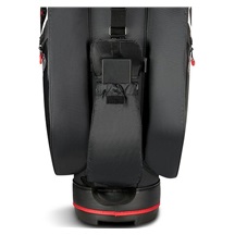 Big Max Aqua Silencio 4 Cartbag, weiss/schwarz/rot