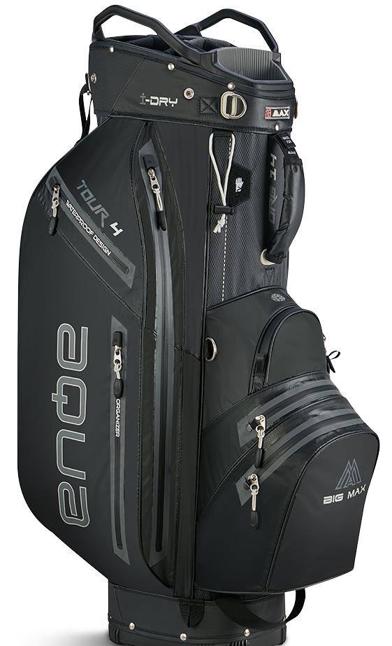 Big Max Aqua Tour 4 Cartbag, schwarz